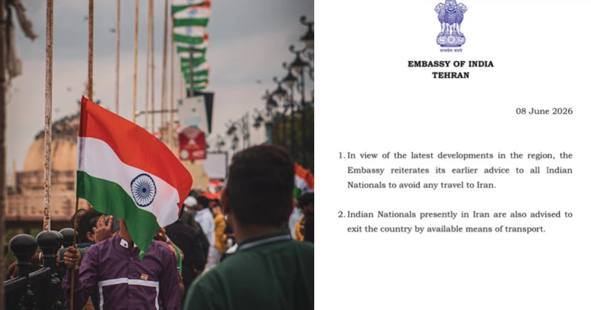 Iran News Indian Embassy advises Indian citizens to leave Iran amid rising tensions