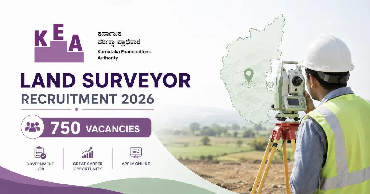KEA Land Surveyor Recruitment 2026